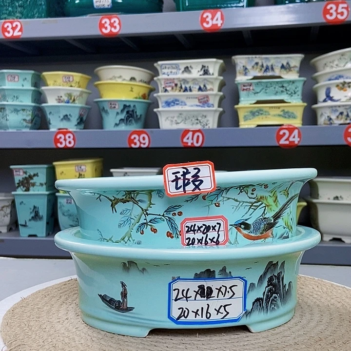 紫砂花瓶紫砂花盆
