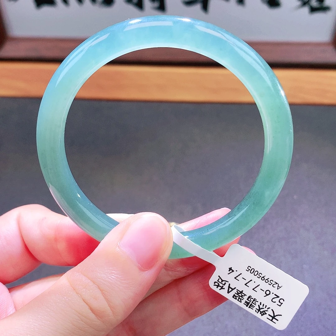 翡翠未镶嵌手镯天然翡翠