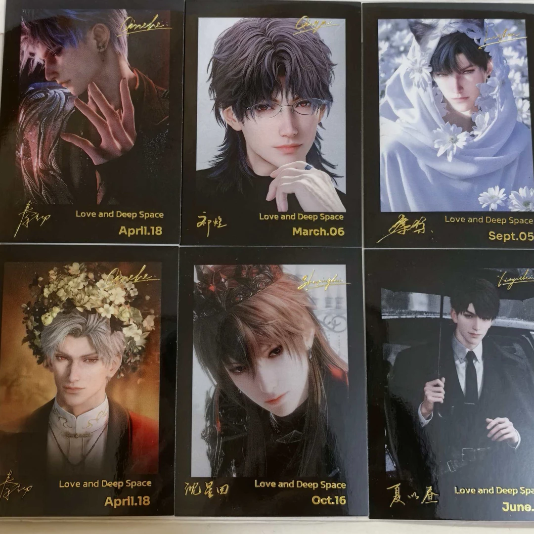 （代拆）恋与深空3.5寸烫金拍立得小卡收藏卡谷子周边