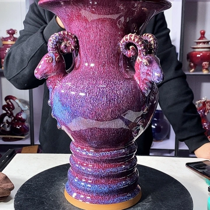 瓷片中国神垕精品钧瓷