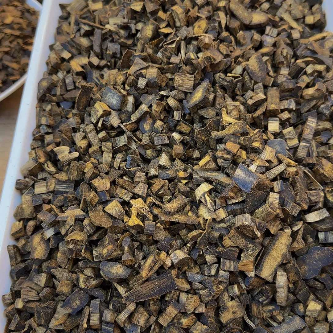沉香沉香碎屑金沙叶品种米粒100g
