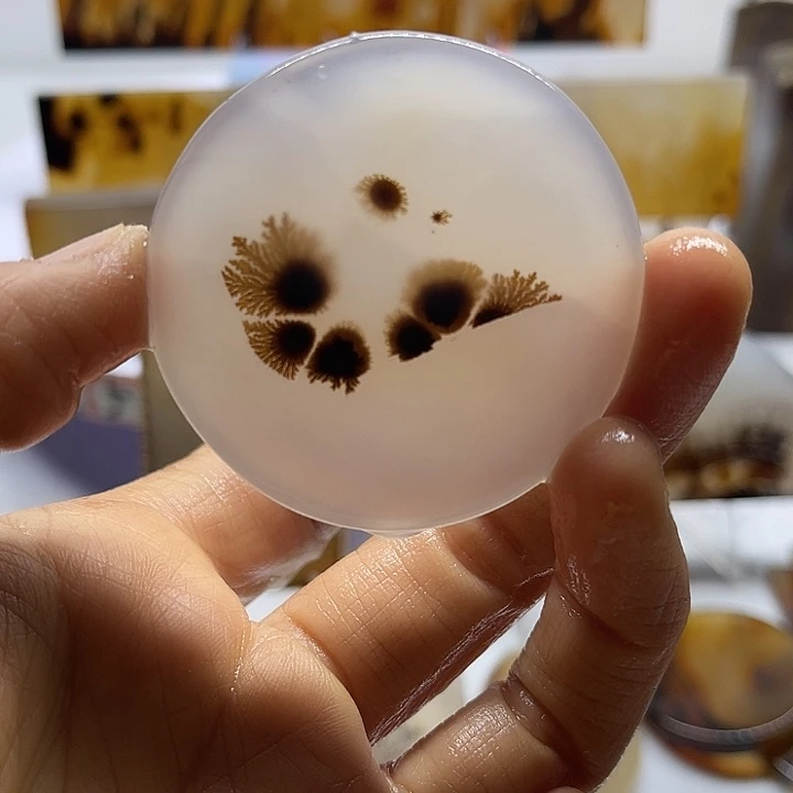 玛瑙/玉髓未镶嵌吊坠(不含链)