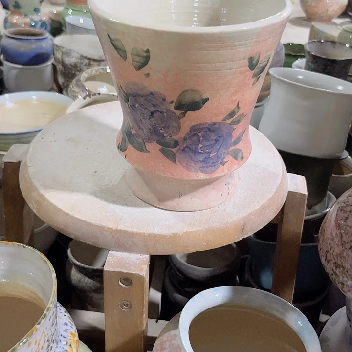 瓷片口15高18瑕景德镇陶瓷学院