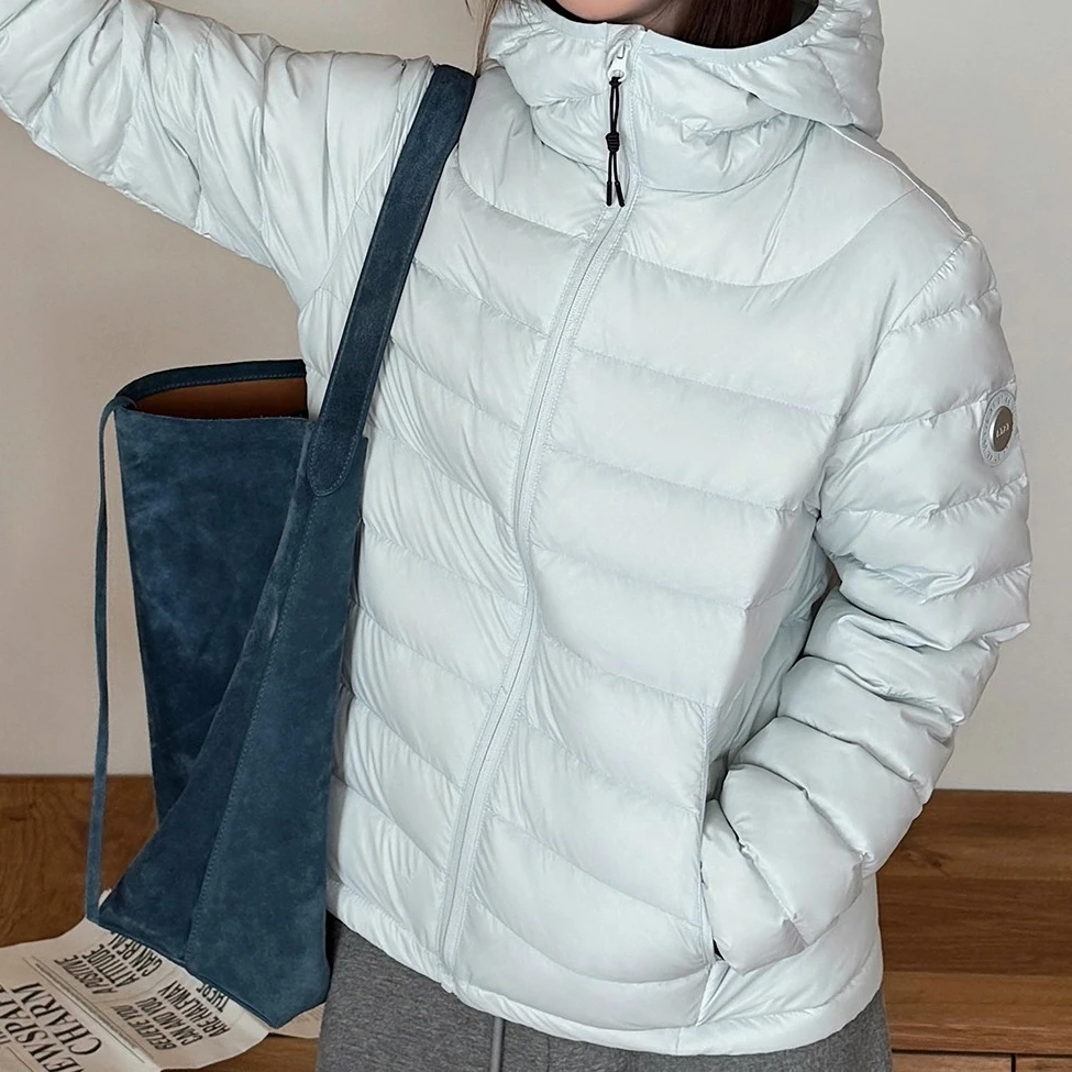 排骨服女短款轻薄款连帽情侣款2025年新款