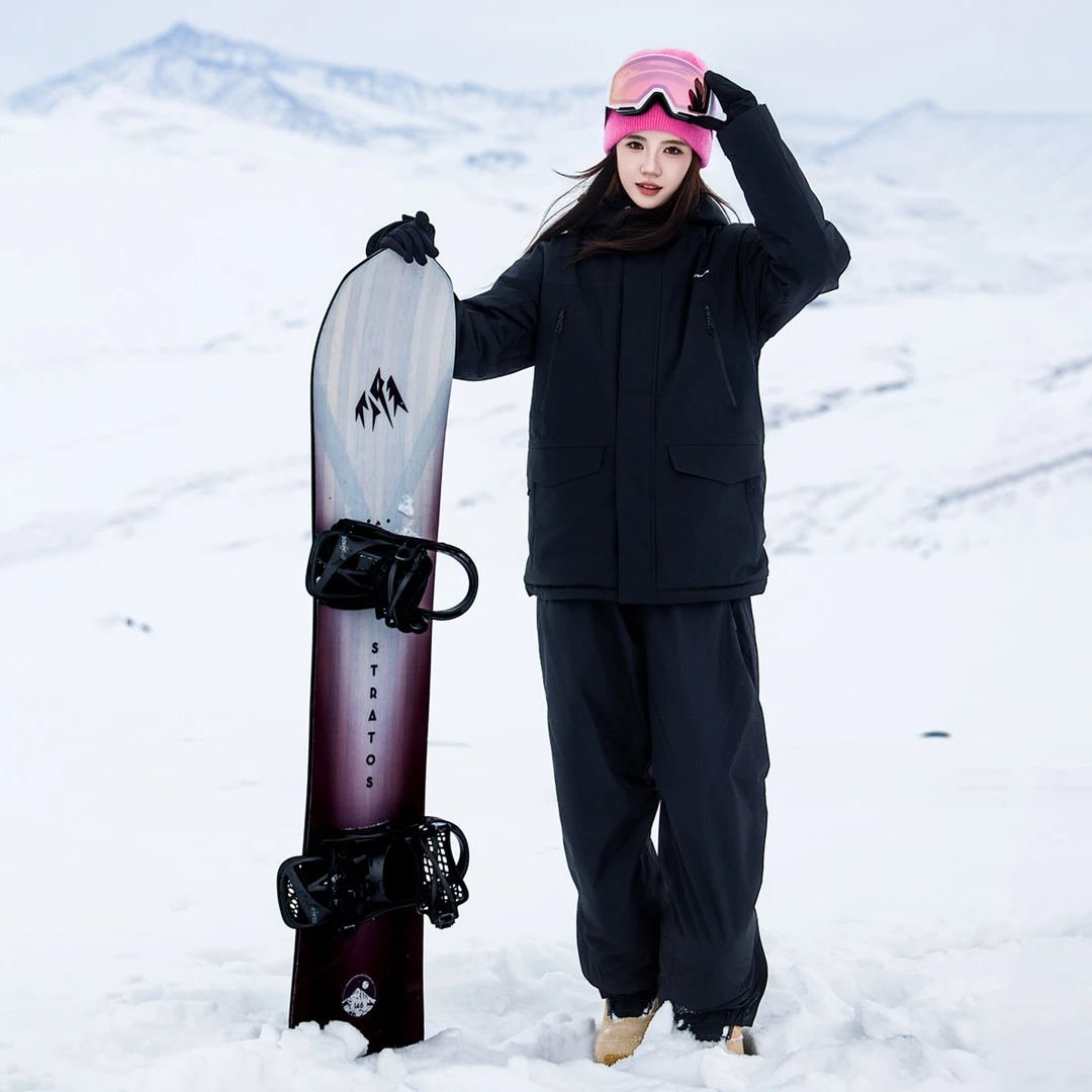 2025滑雪女款外套冬季单双板防风加厚保暖专业滑雪服衣裤男防水