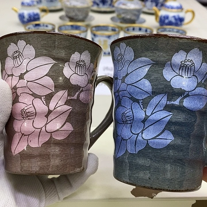 摆件口径8进口瓷器