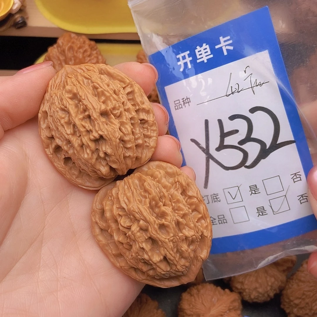 桃核吊坠核桃虎头