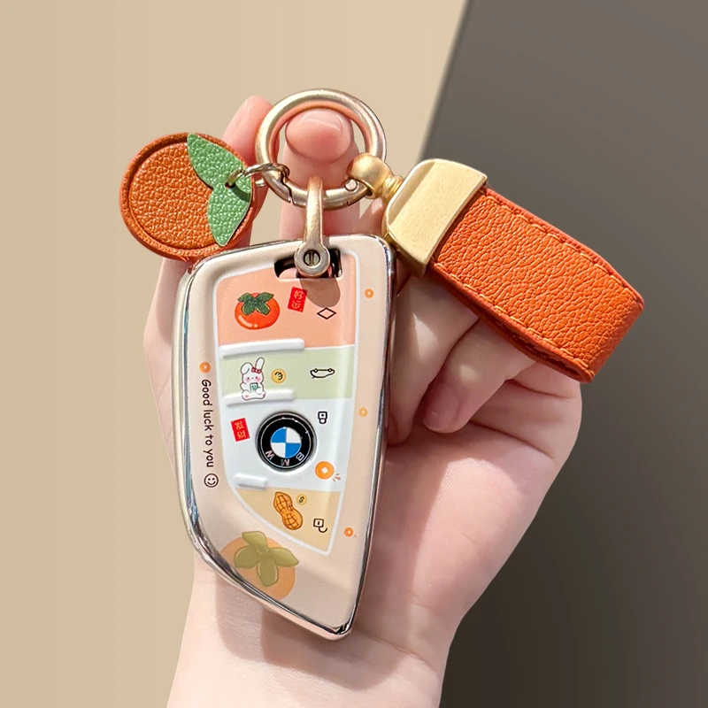 宝马x6钥匙套尊享车扣X4新款ix3全包X5刀锋形2系双门轿跑X7保护壳