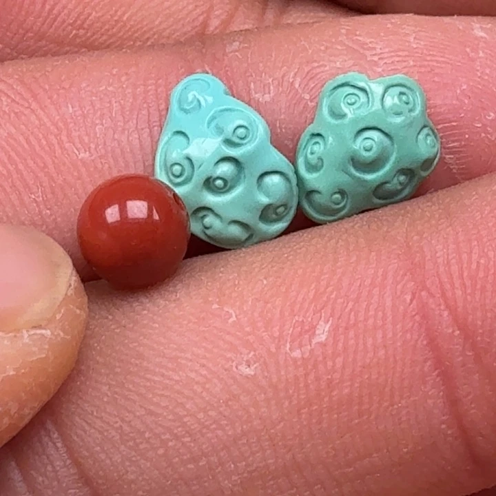 南红玛瑙未镶嵌珠宝半成品