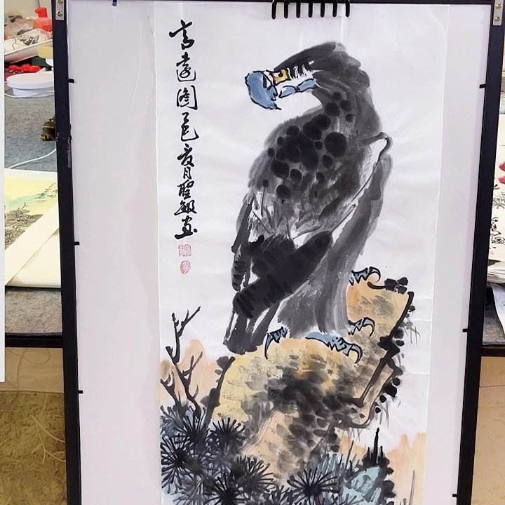 国画张圣敏先生纯手绘作品