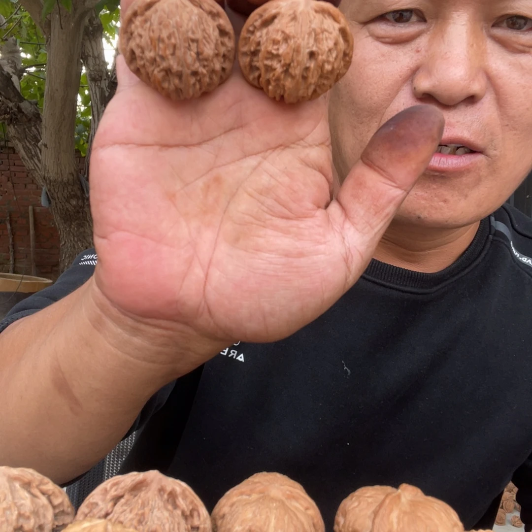 隔***王文玩核桃吊坠磨盘40