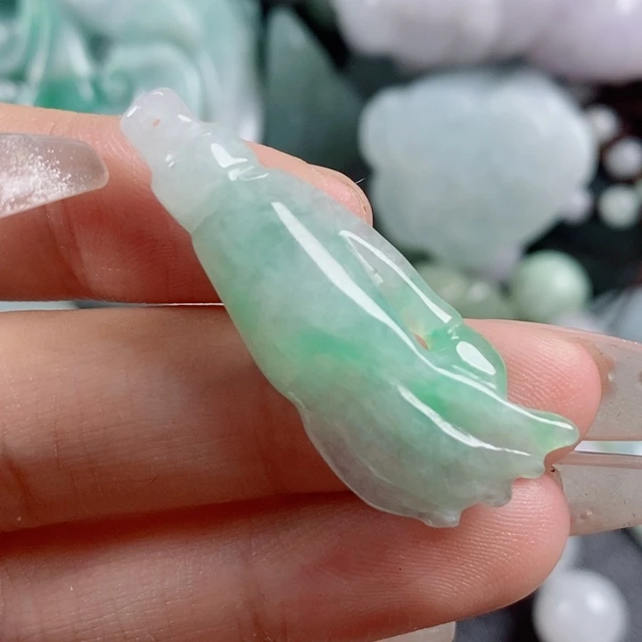 翡翠未镶嵌颈饰天然翡翠34