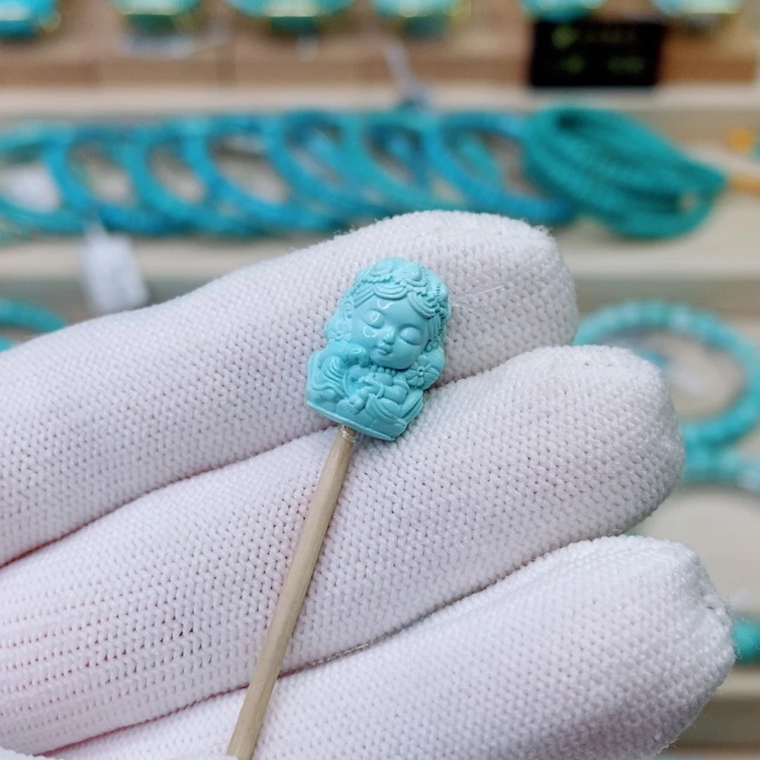 未镶嵌绿松石珠宝奇石