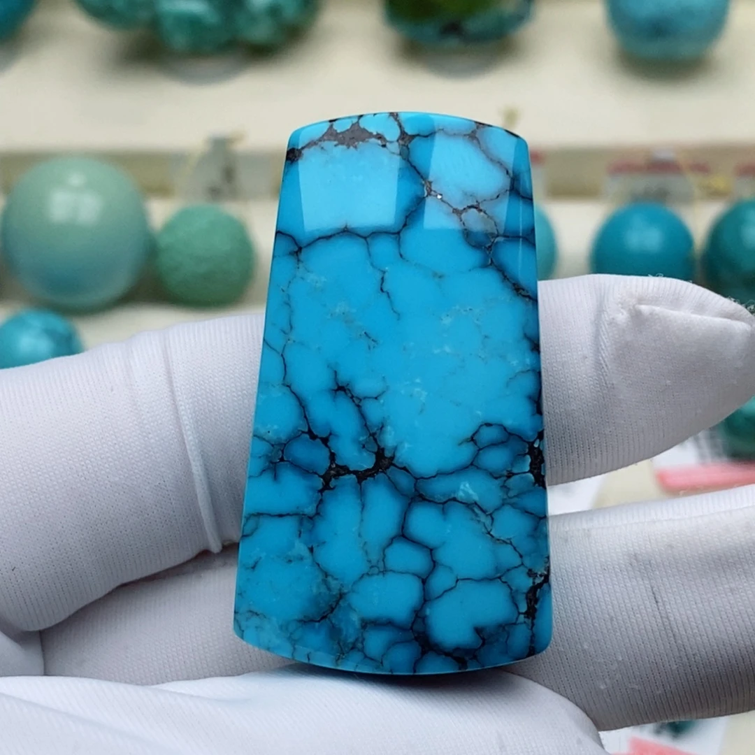 泞***沐绿松石未镶嵌珠珠