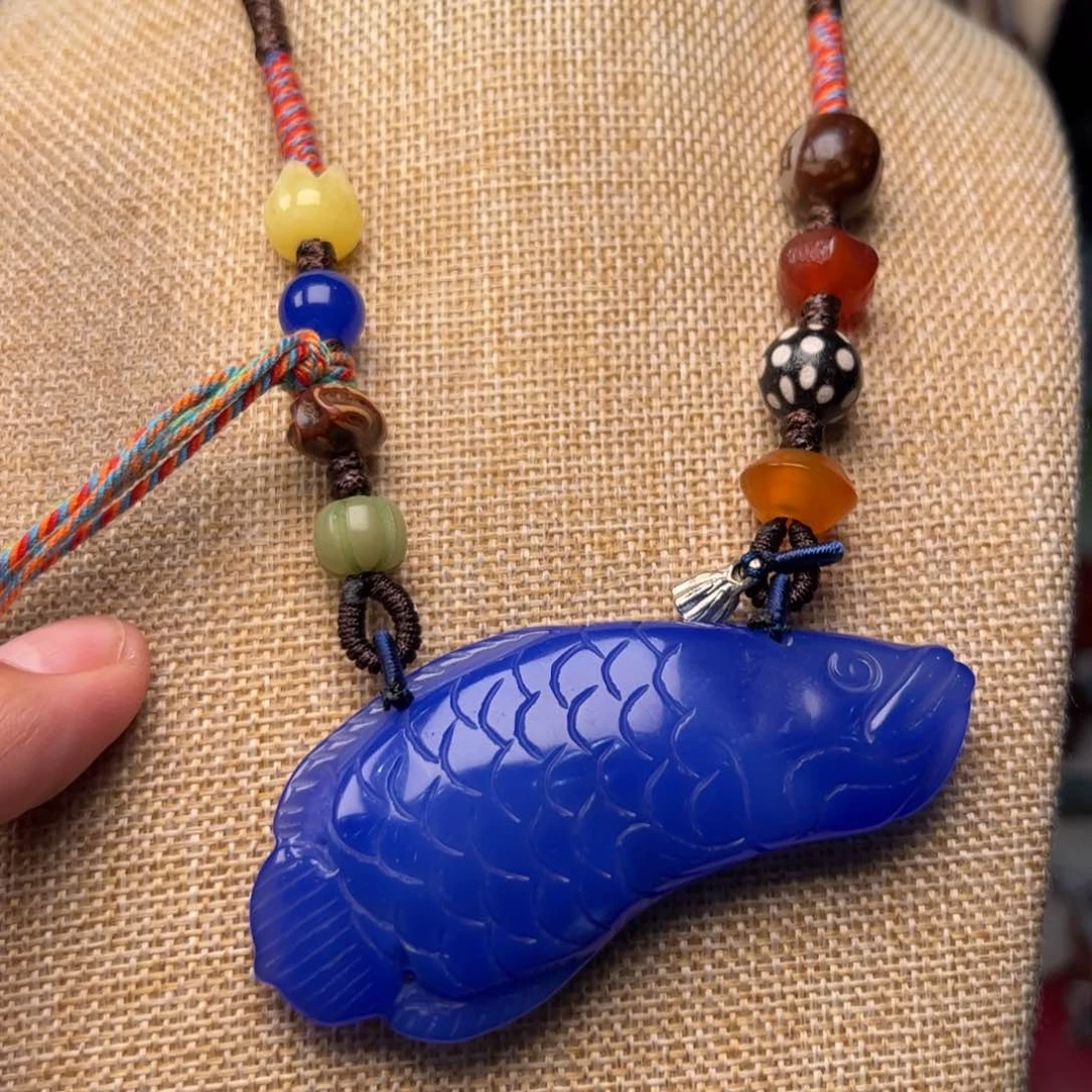 玛瑙/玉髓颈饰未镶嵌陌***雨