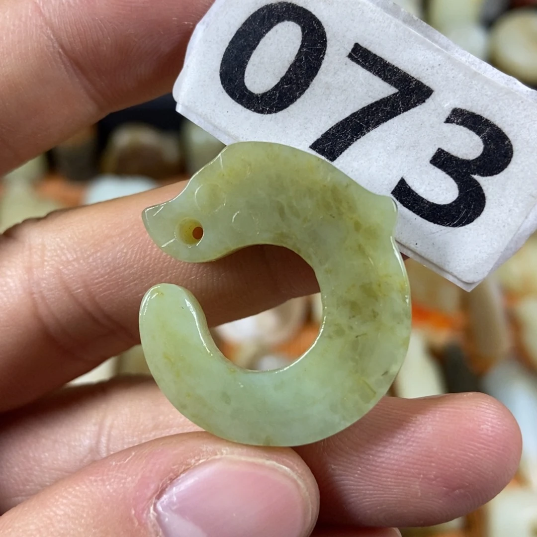 吊坠(不含链)未镶嵌和田玉