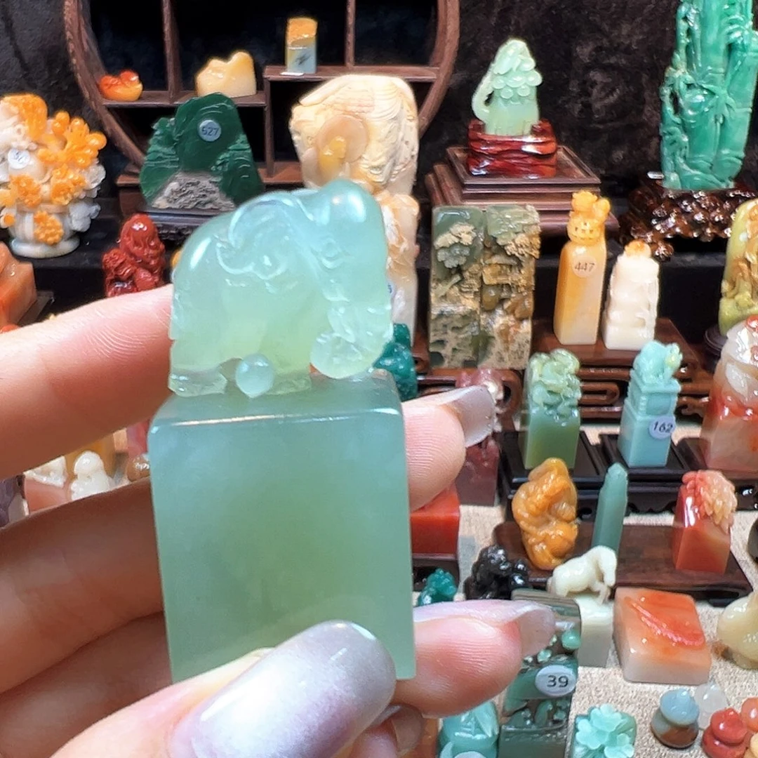 昌化石印石寿山石雕刻