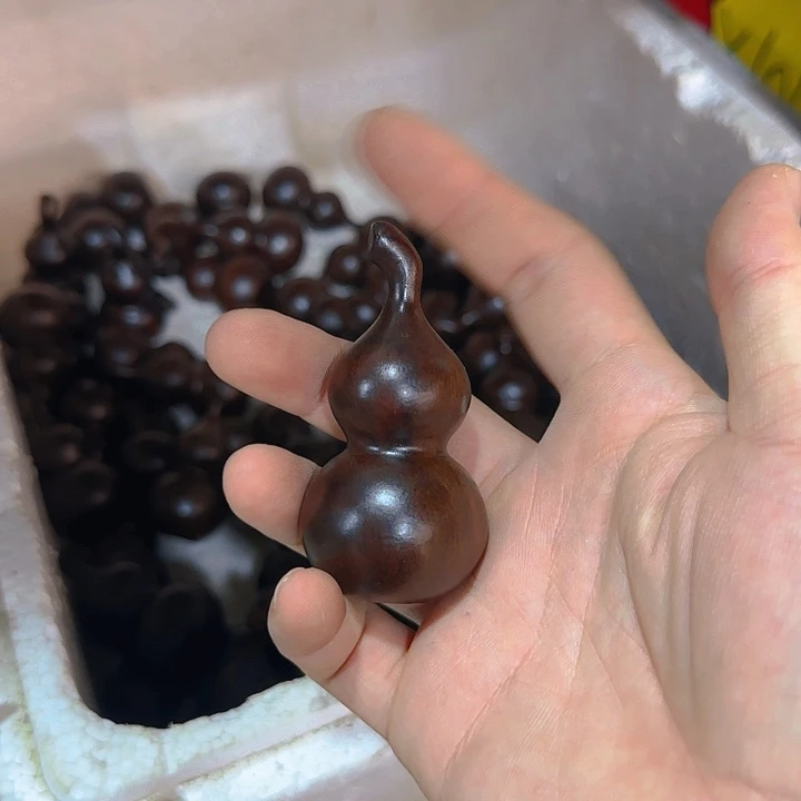 木黑檀木8葫芦一个