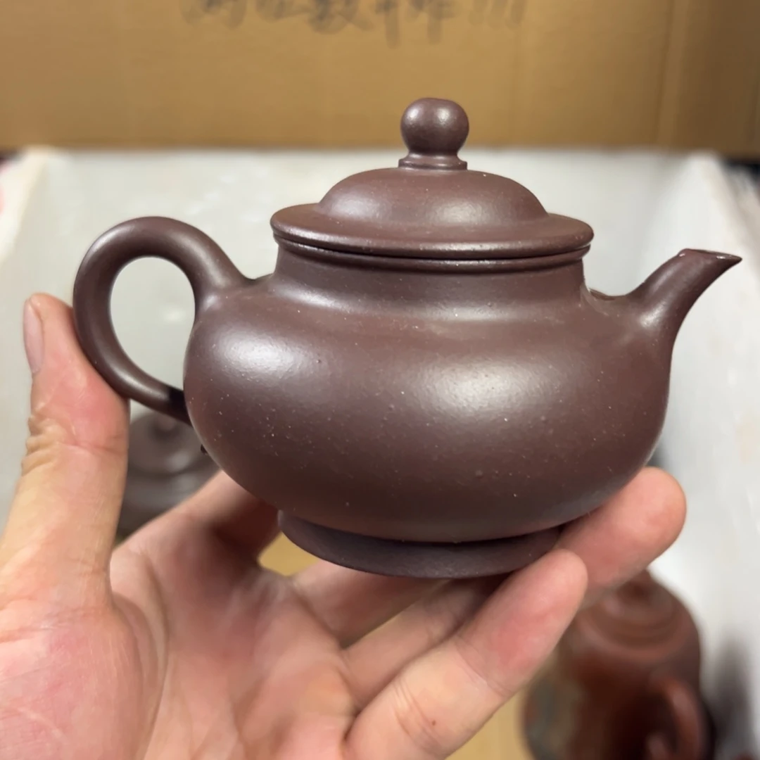 茶壶紫砂200毫升容量微瑕