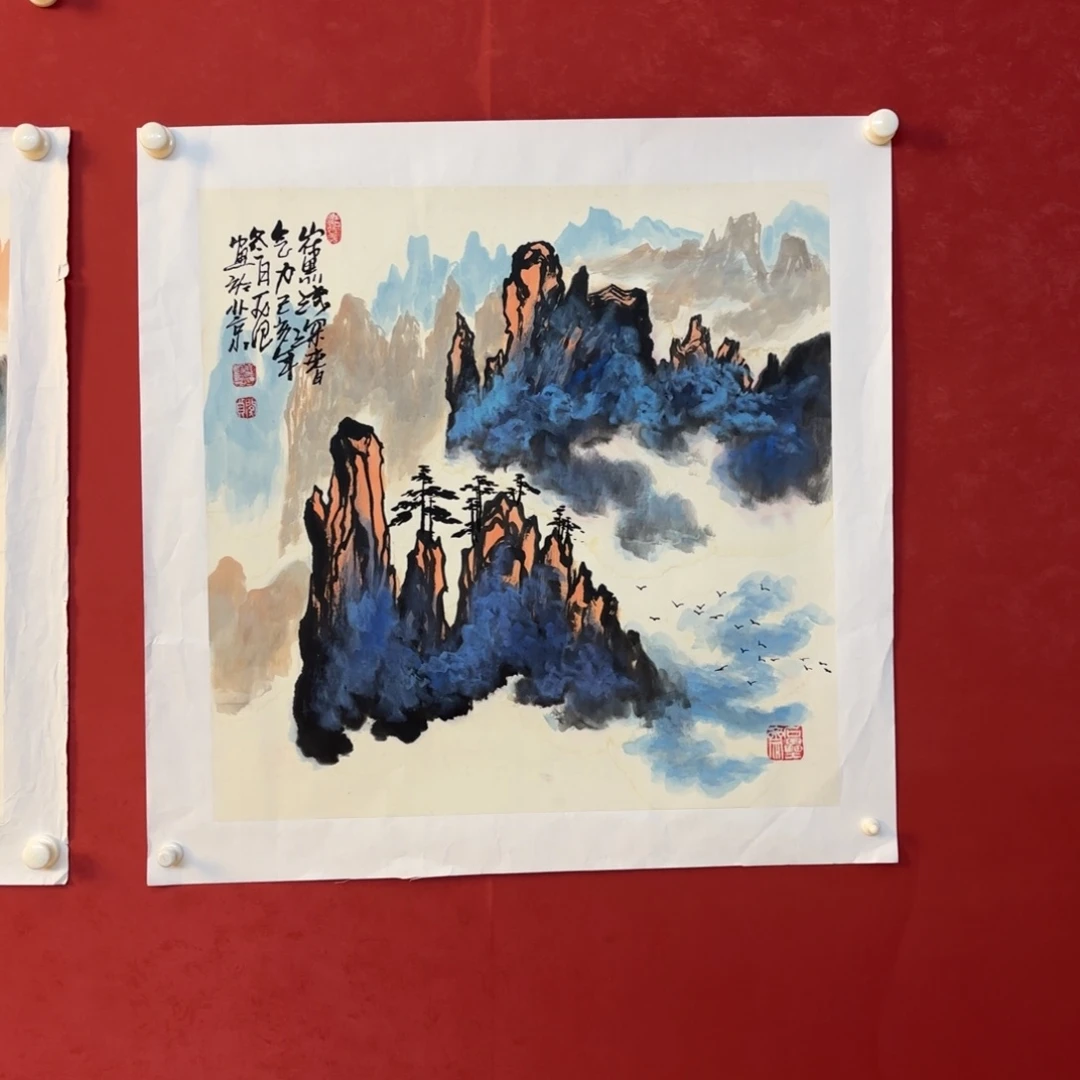 老***川横款精品书画作品欣赏