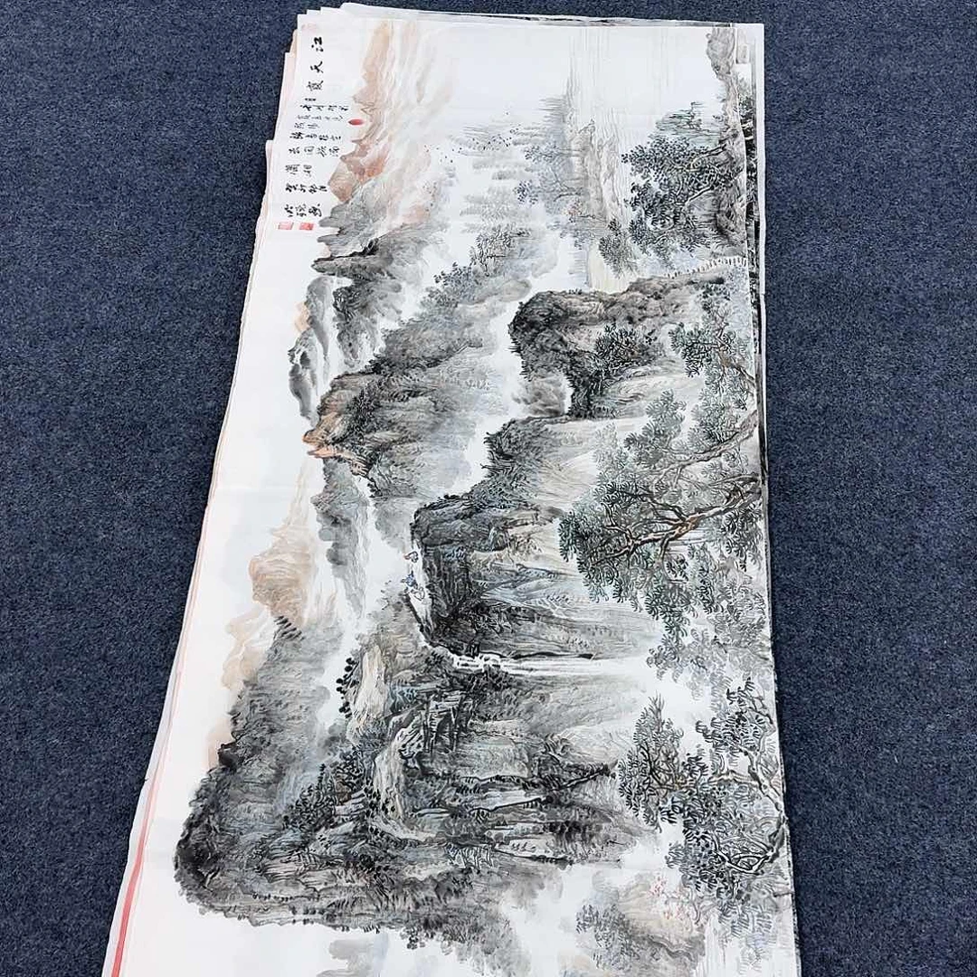 国画纯手绘作品欣赏