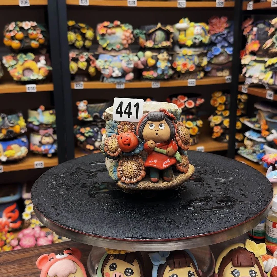 【闪购商品】粗陶手捏