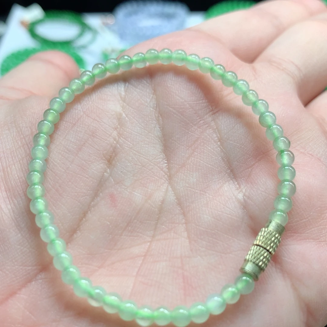 翡翠未镶嵌手链翡翠