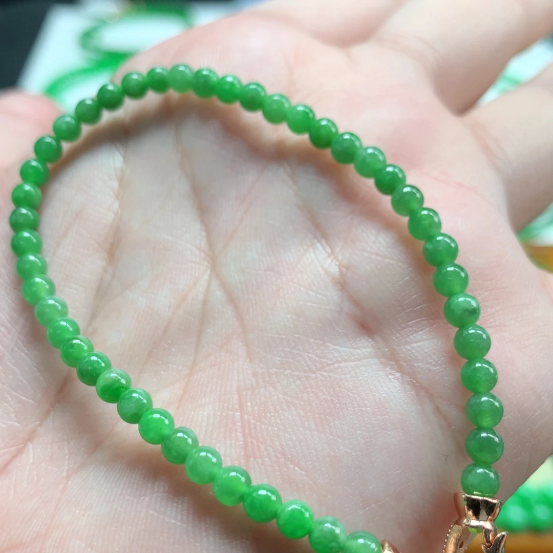 翡翠未镶嵌手链翡翠