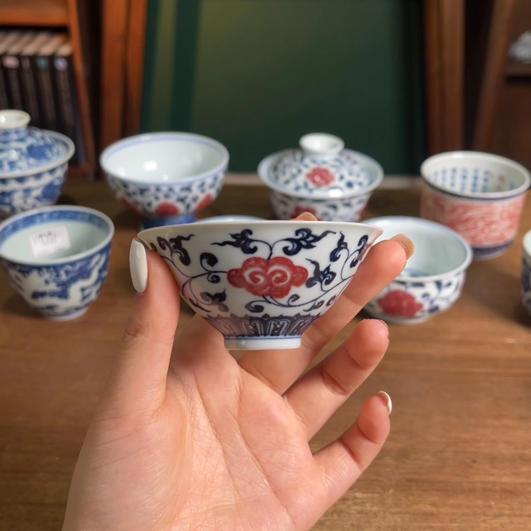 阳春白雪 灵芝斗笠杯