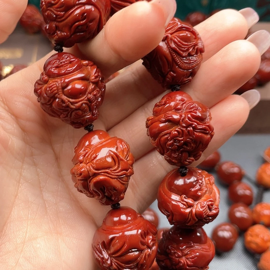 橄榄核手串一*弥勒手串