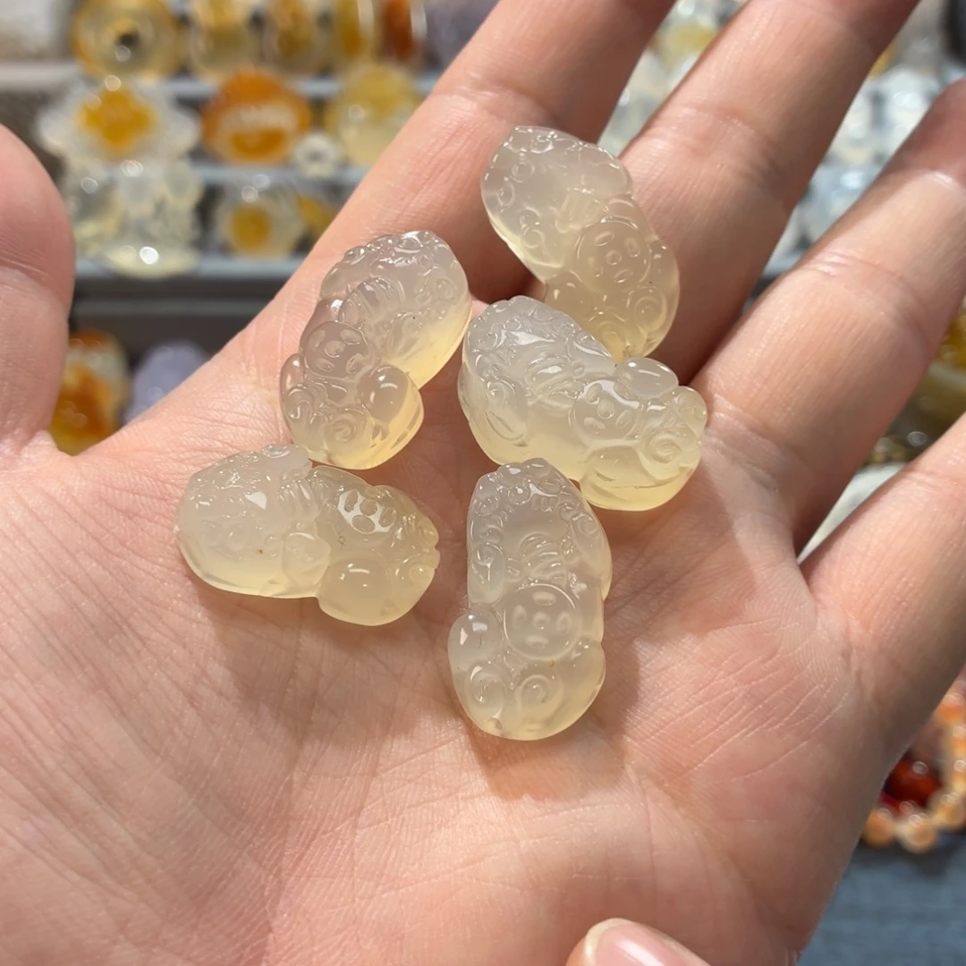 玛瑙/玉髓未镶嵌吊坠(不含链)