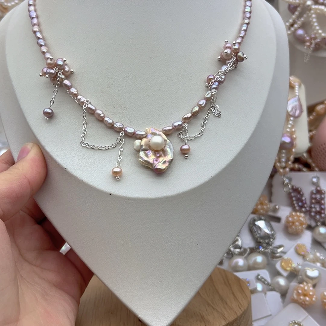 未镶嵌淡水珍珠颈饰