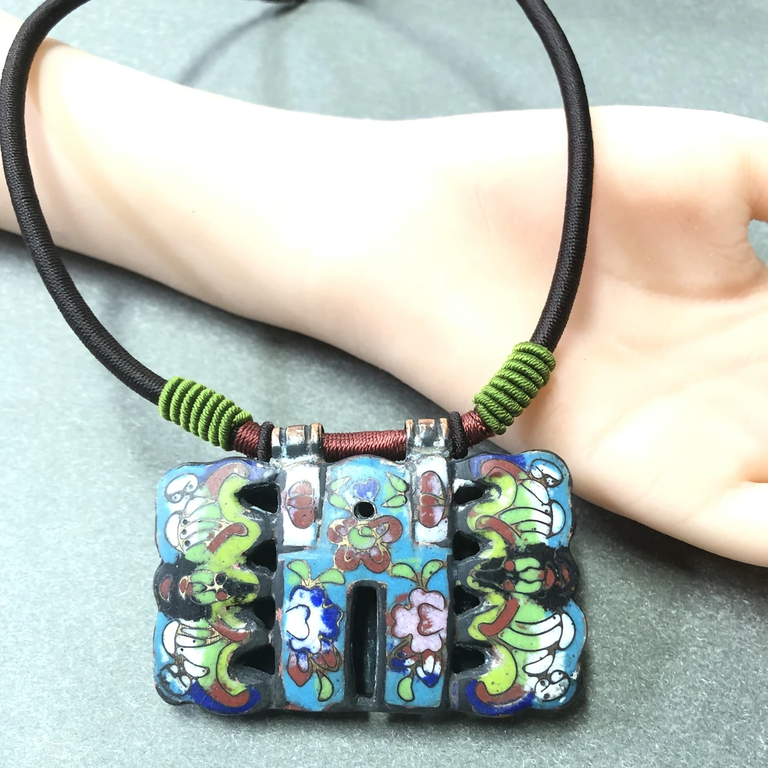 景泰蓝带板设计饰品