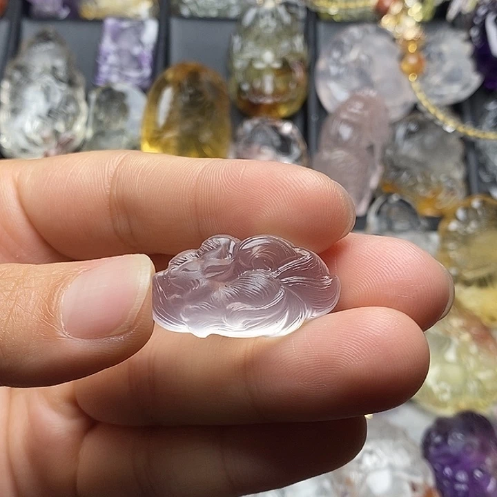 未镶嵌颈饰水晶水晶吊坠