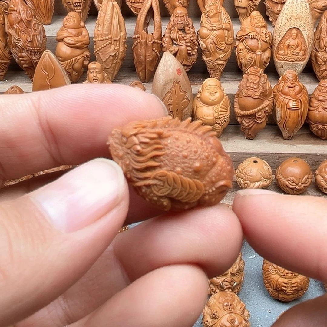 橄榄核吊坠20金蟾福利