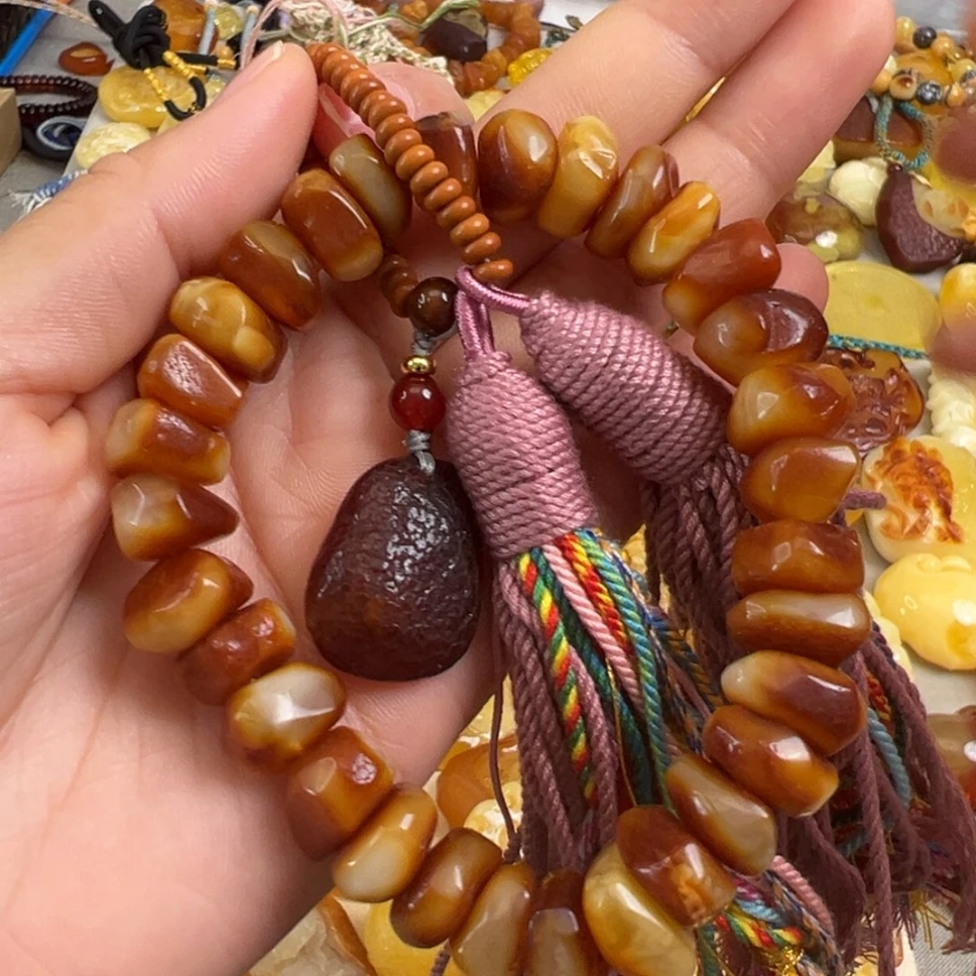 裸石蜜蜡未镶嵌蜜蜡