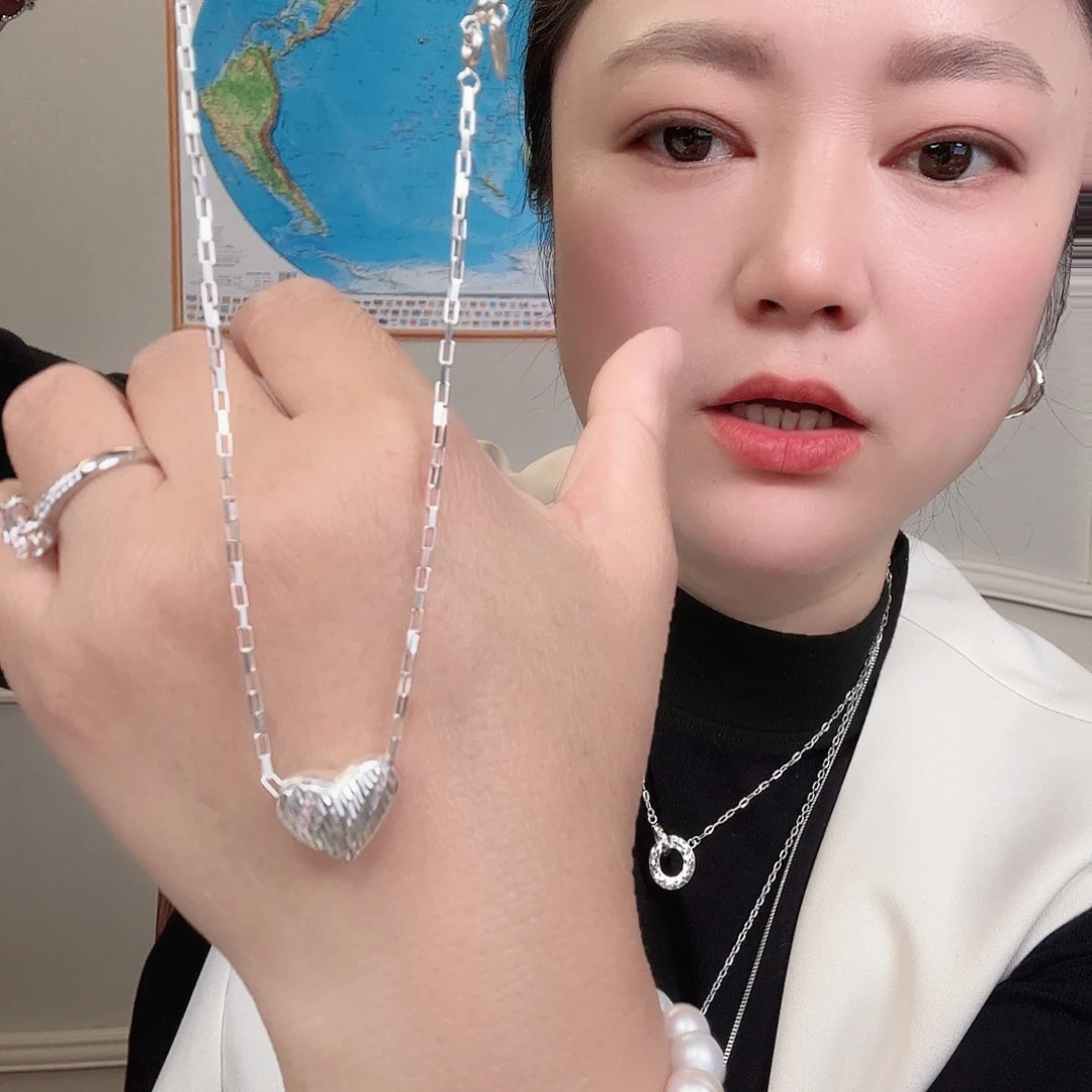 吊坠925银银项链一样一样漂亮