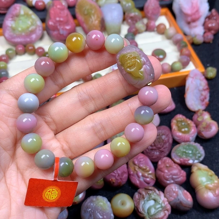 玛瑙/玉髓手链未镶嵌