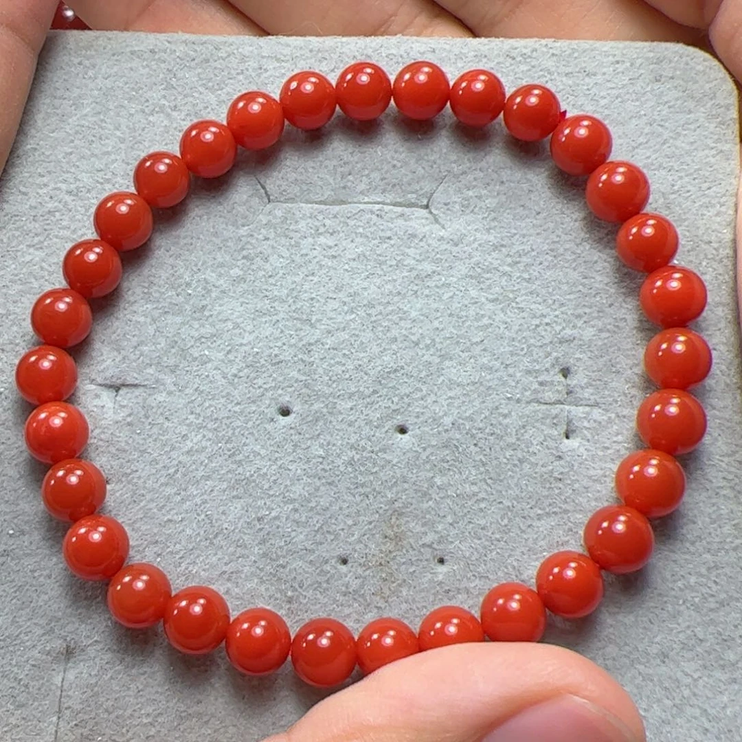 南红玛瑙手串未镶嵌