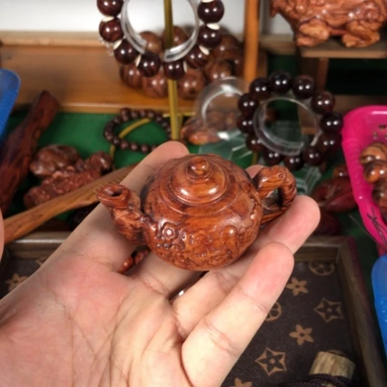 【闪购商品】手串/手链黄花梨/降香黄檀兔把把壶