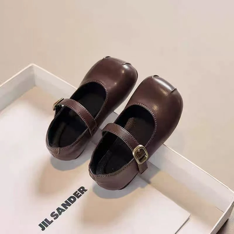 女童皮鞋2025春秋季新款儿童玛丽珍公主鞋小女孩浅口软底宝宝单鞋