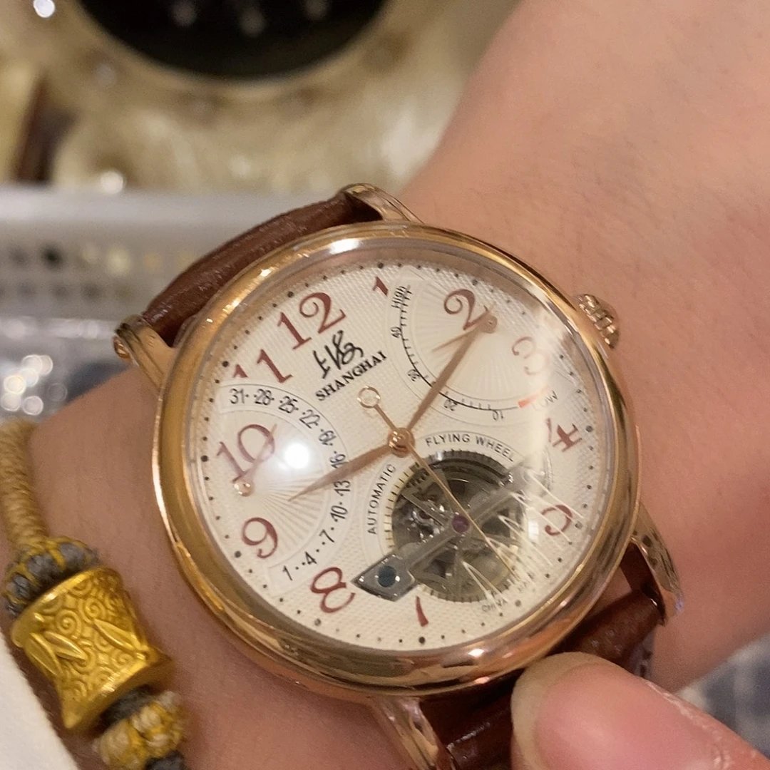 精钢上海全自动机械表