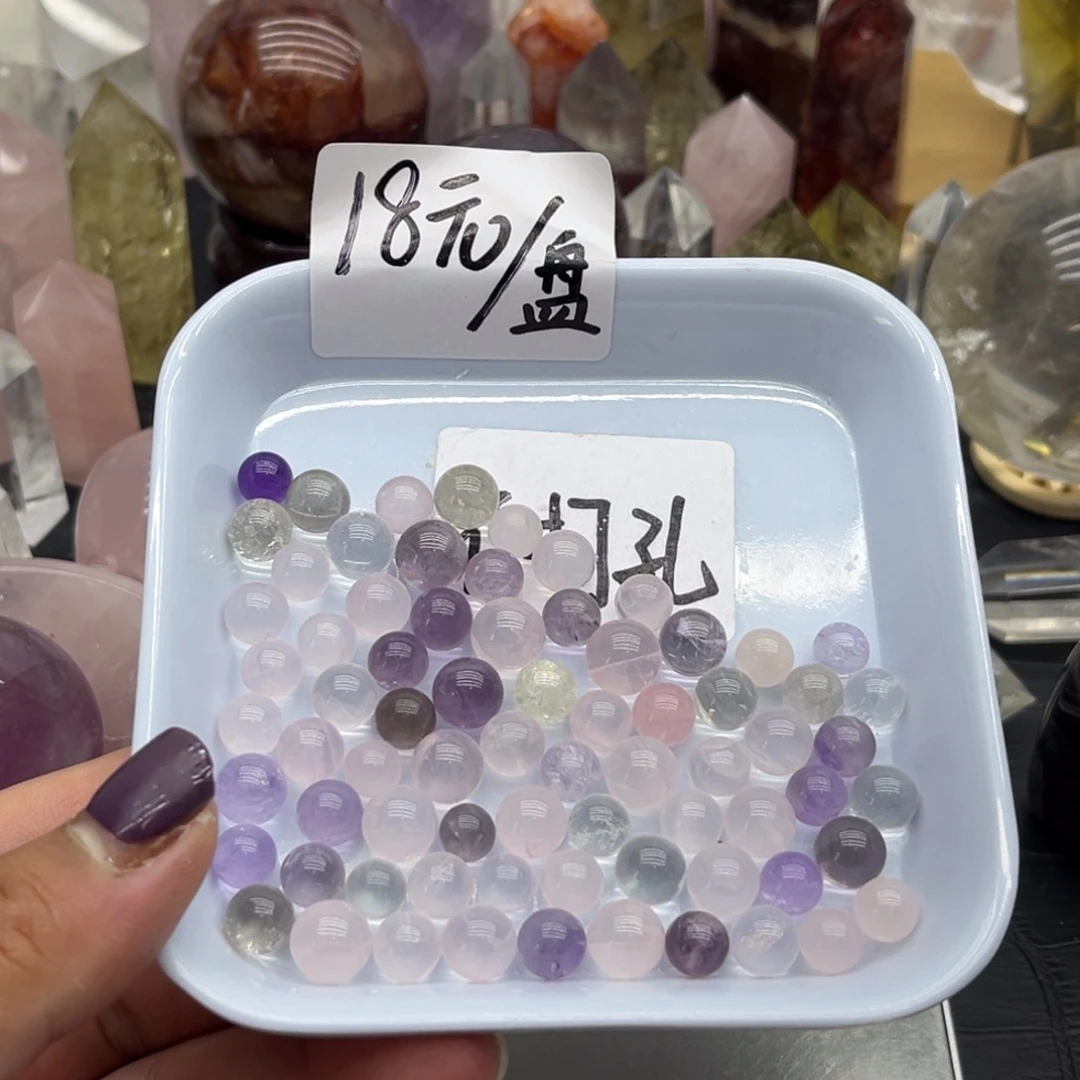 起***我未镶嵌珠宝半成品水晶8