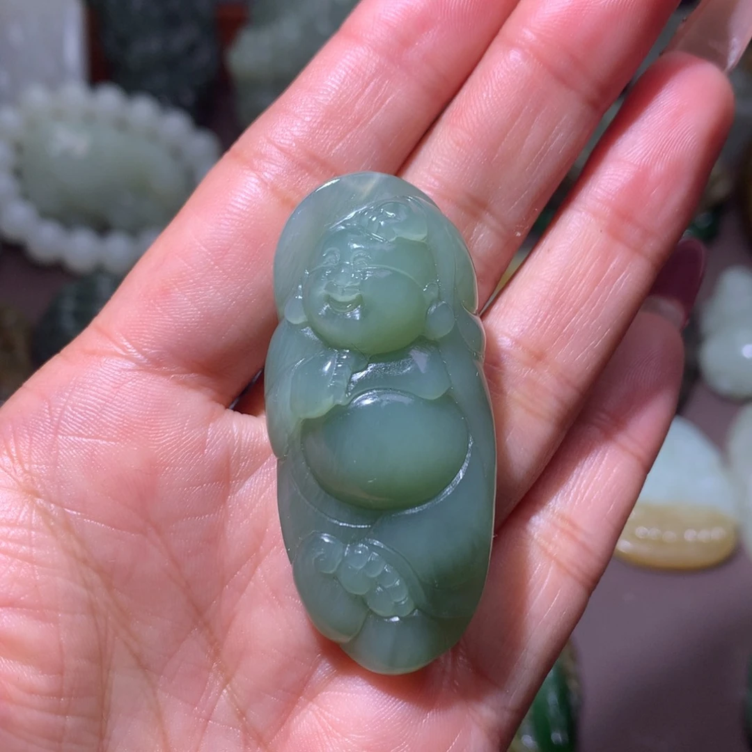 颈饰未镶嵌和田玉
