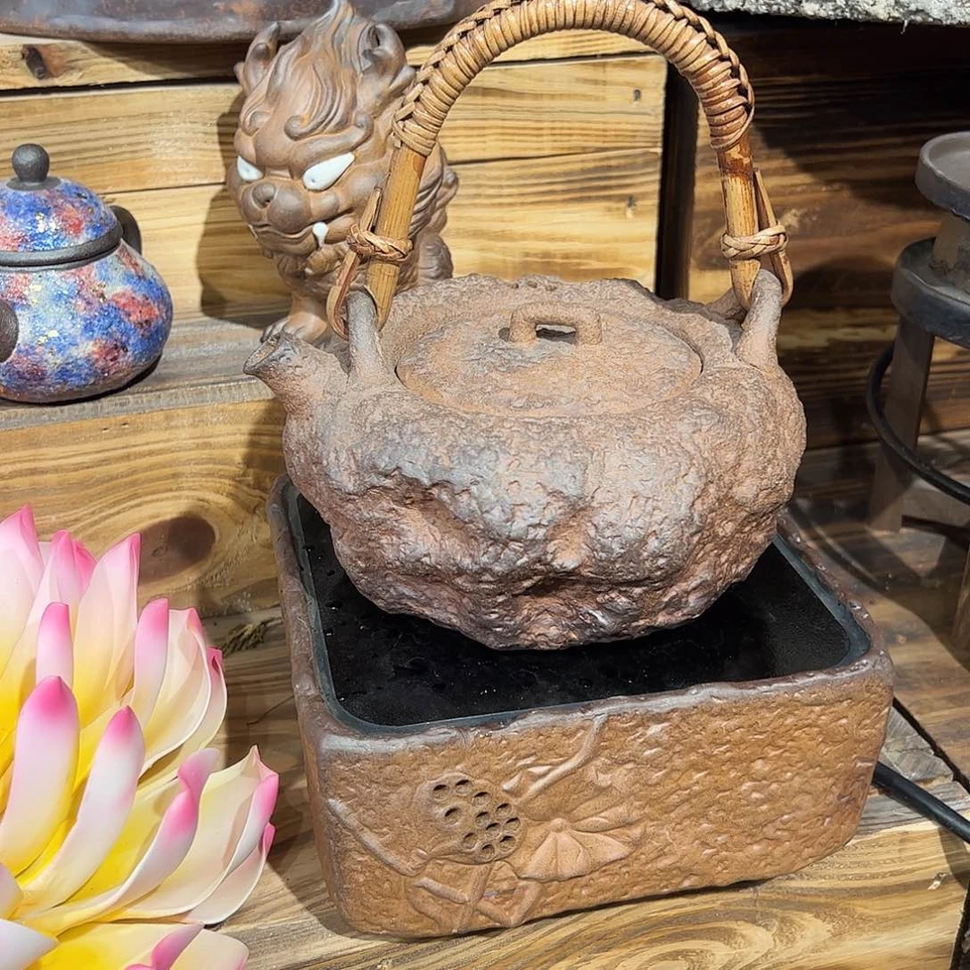 原矿粗陶裸烧工艺，越养越润出彩