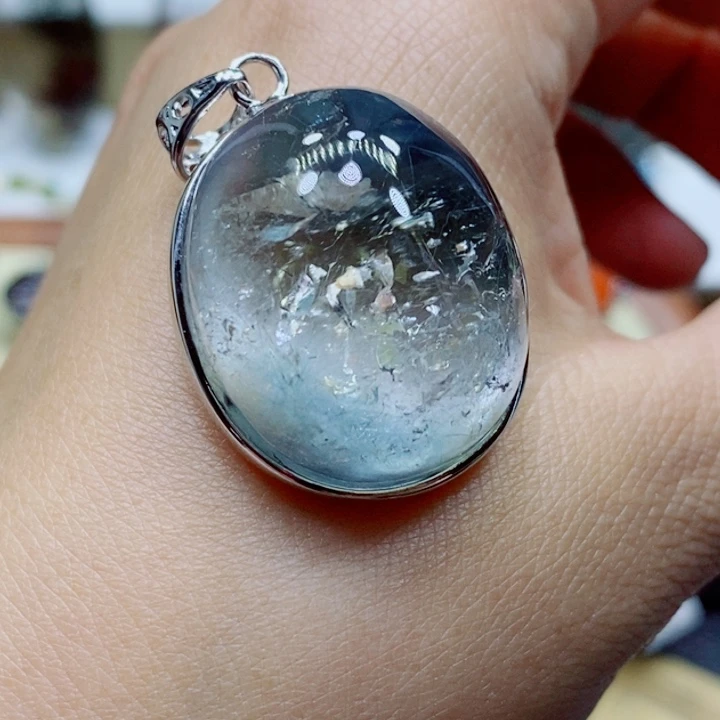 水晶颈饰未镶嵌笑****y