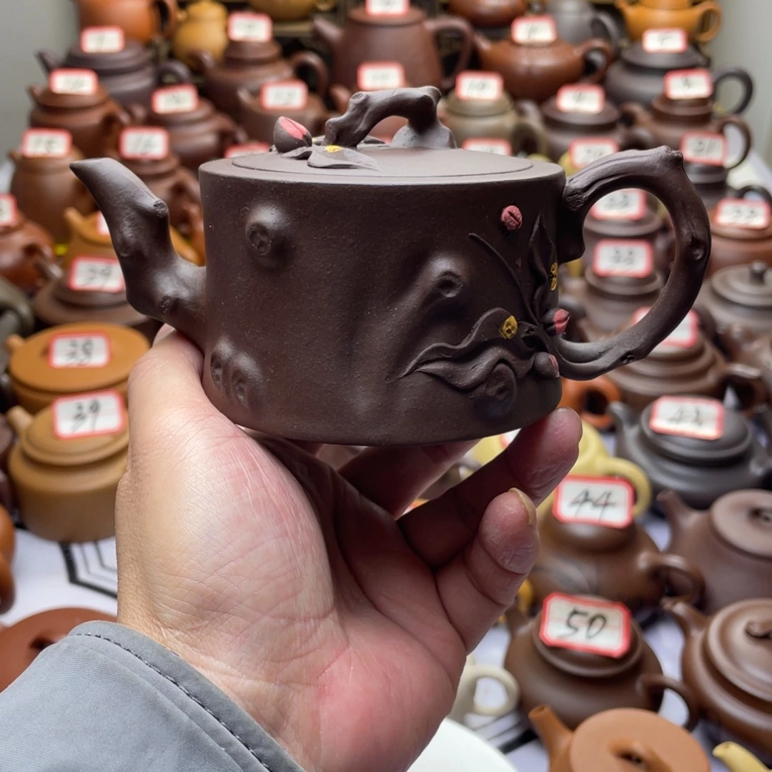 茶壶紫砂宜兴紫砂半手工