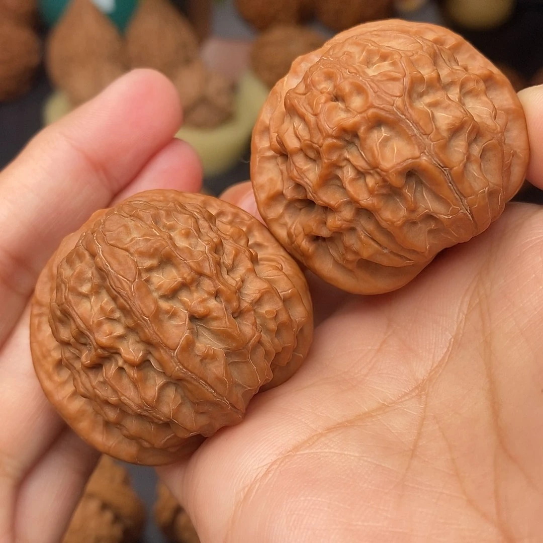 把件文玩核桃金麒麟41.5