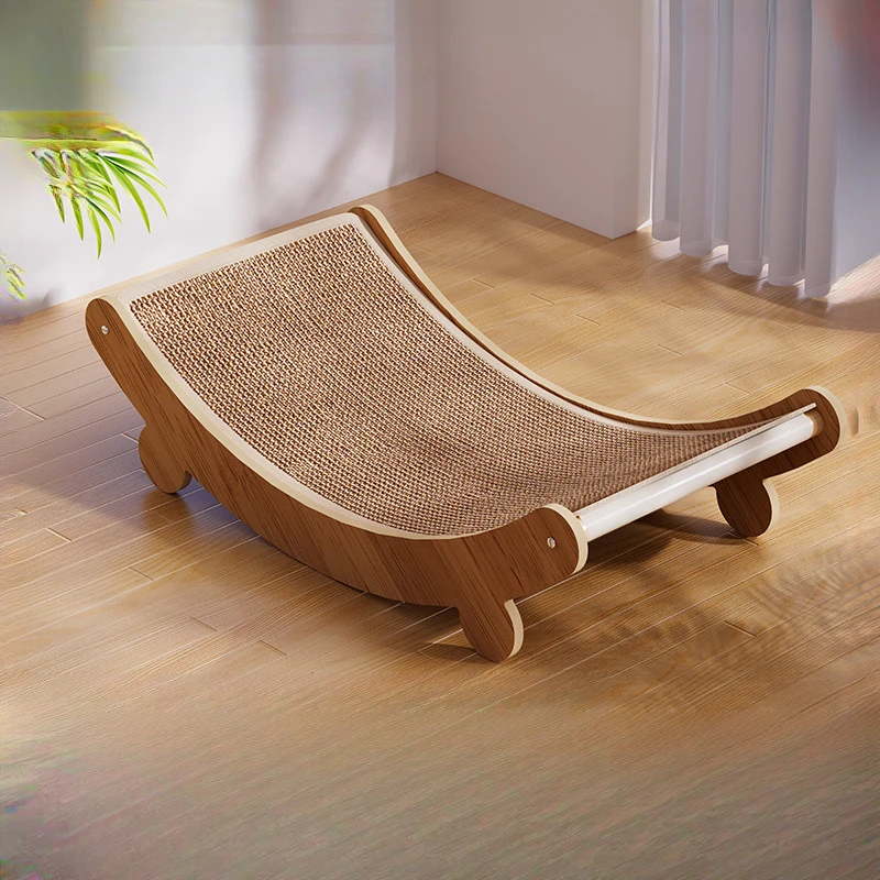 剑麻猫抓板耐磨不掉屑猫抓板窝沙发躺椅一体爪垫立式大号耐磨玩具