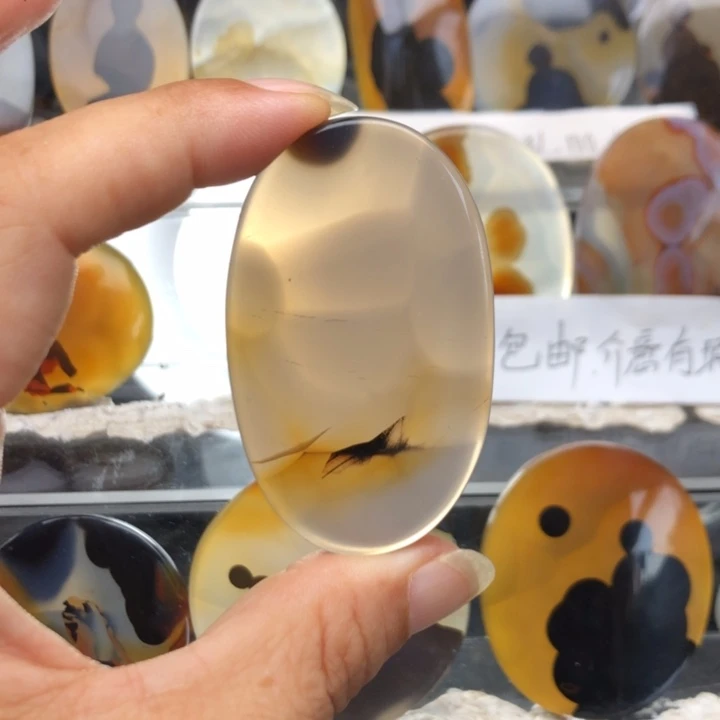 合金玛瑙/玉髓珠宝奇石027